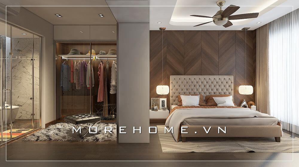 Thiết kế phòng ngủ hiện đại